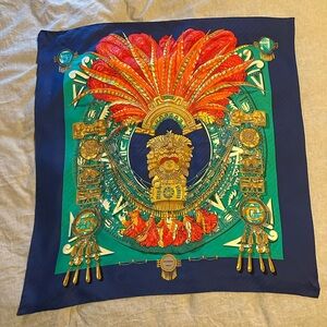 Hermès Mexique Silk Scarf
